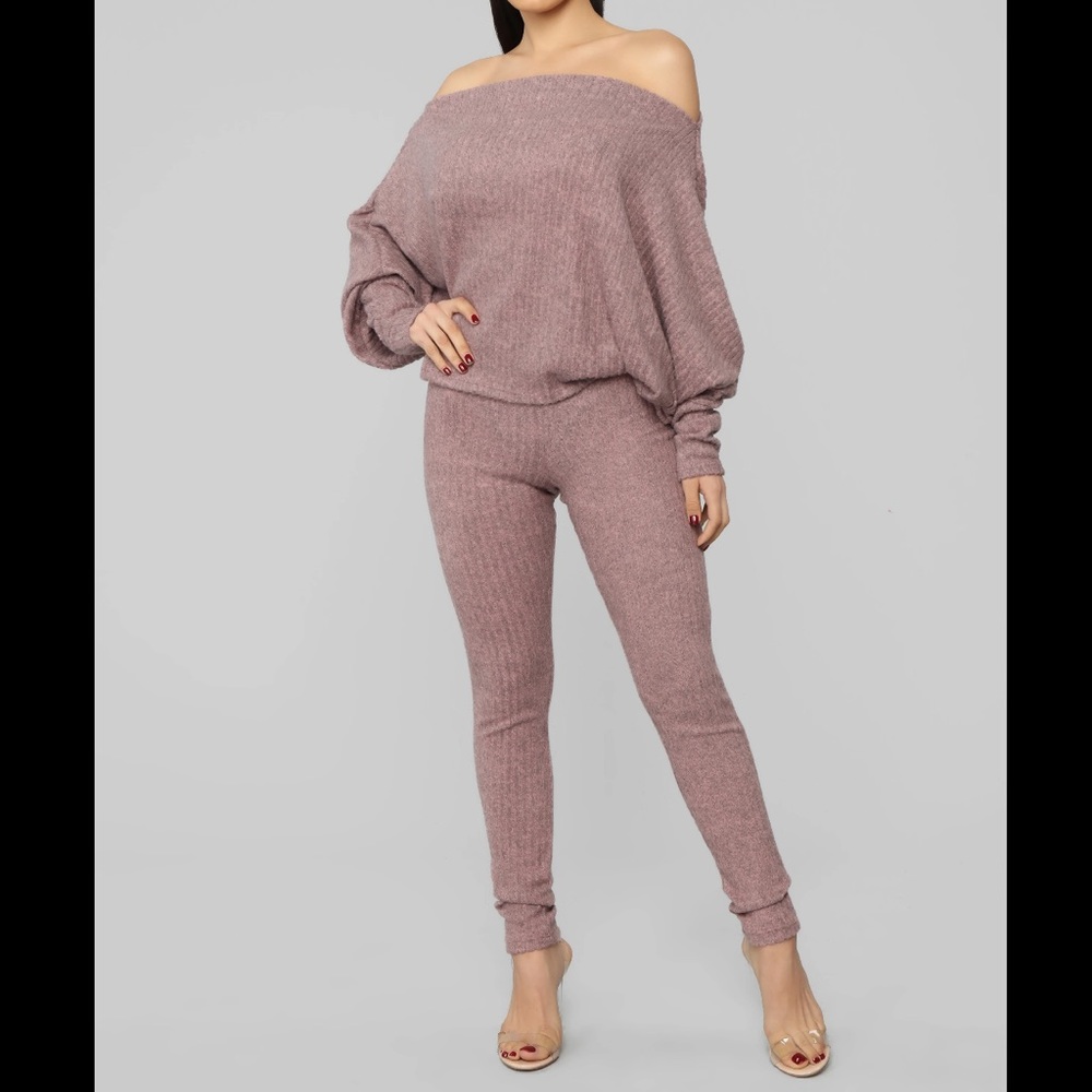 Pink Pant Set
